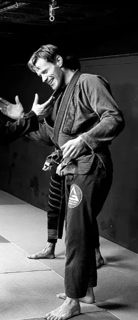 Jordi van de Snepscheut in de gi