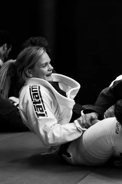 Laura Hondorp in de gi